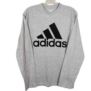 Adidas Golf Gray Long Sleeve T-shirt -A